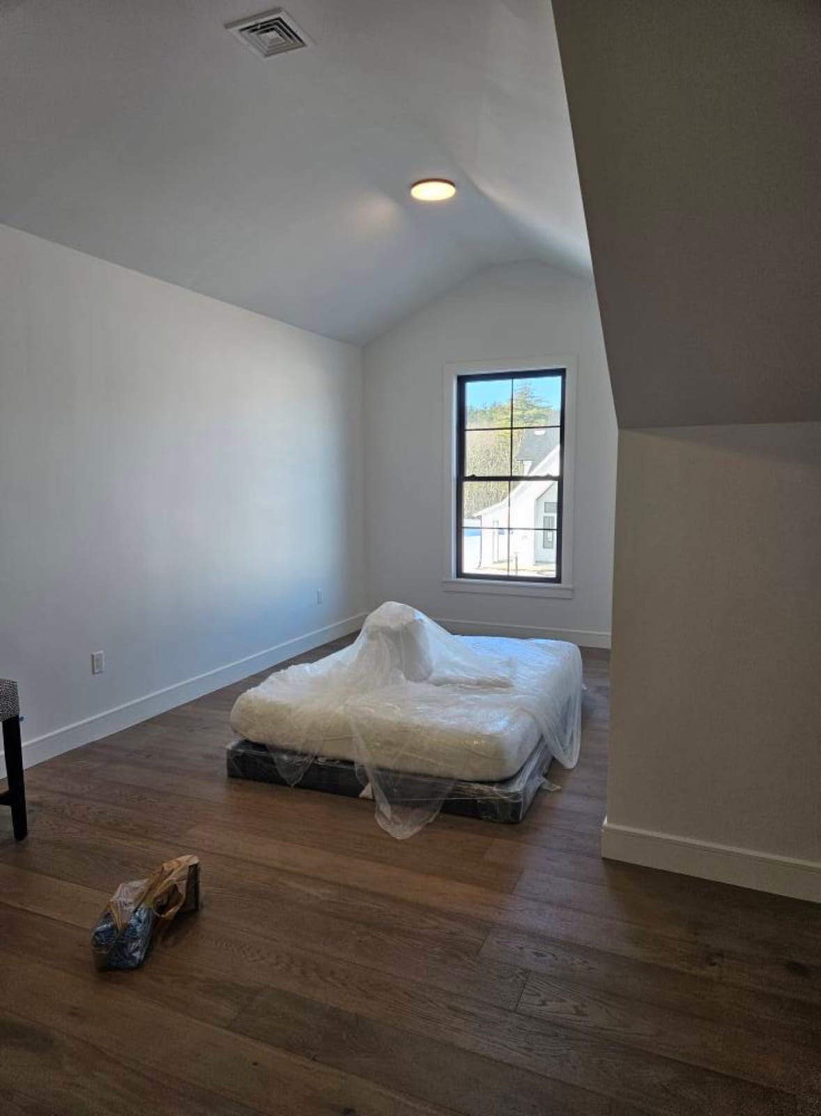 Freshly painted interior with modern finish